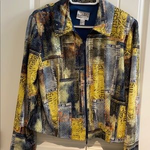 Joseph Ribkoff sequin jacket. Size 16